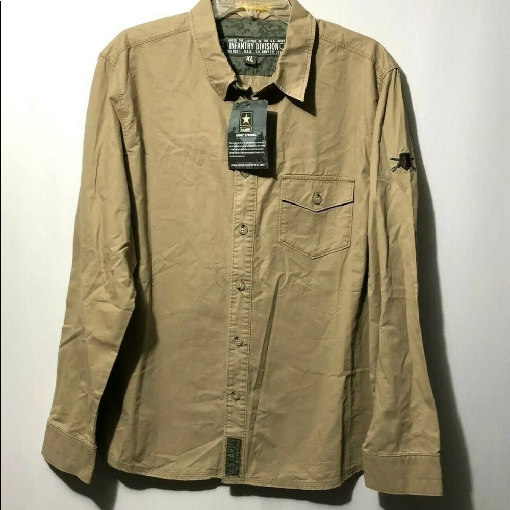 US Army Strong 1st Infantry Division Shirt XL NWT